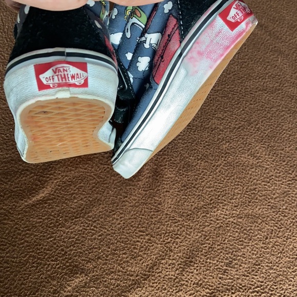 Vans Snoopy size grade school 3 fair condition - Picture 7 of 8